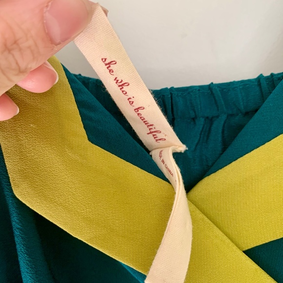 Anthroplogie Maeve Impressionists Dream Silk Dress - Picture 10 of 15